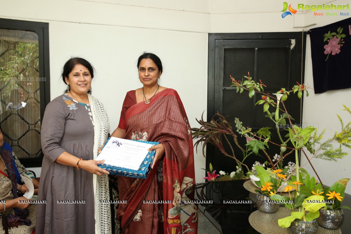 Ikebana Demonstration by the First Master Horen Sharda Reddy