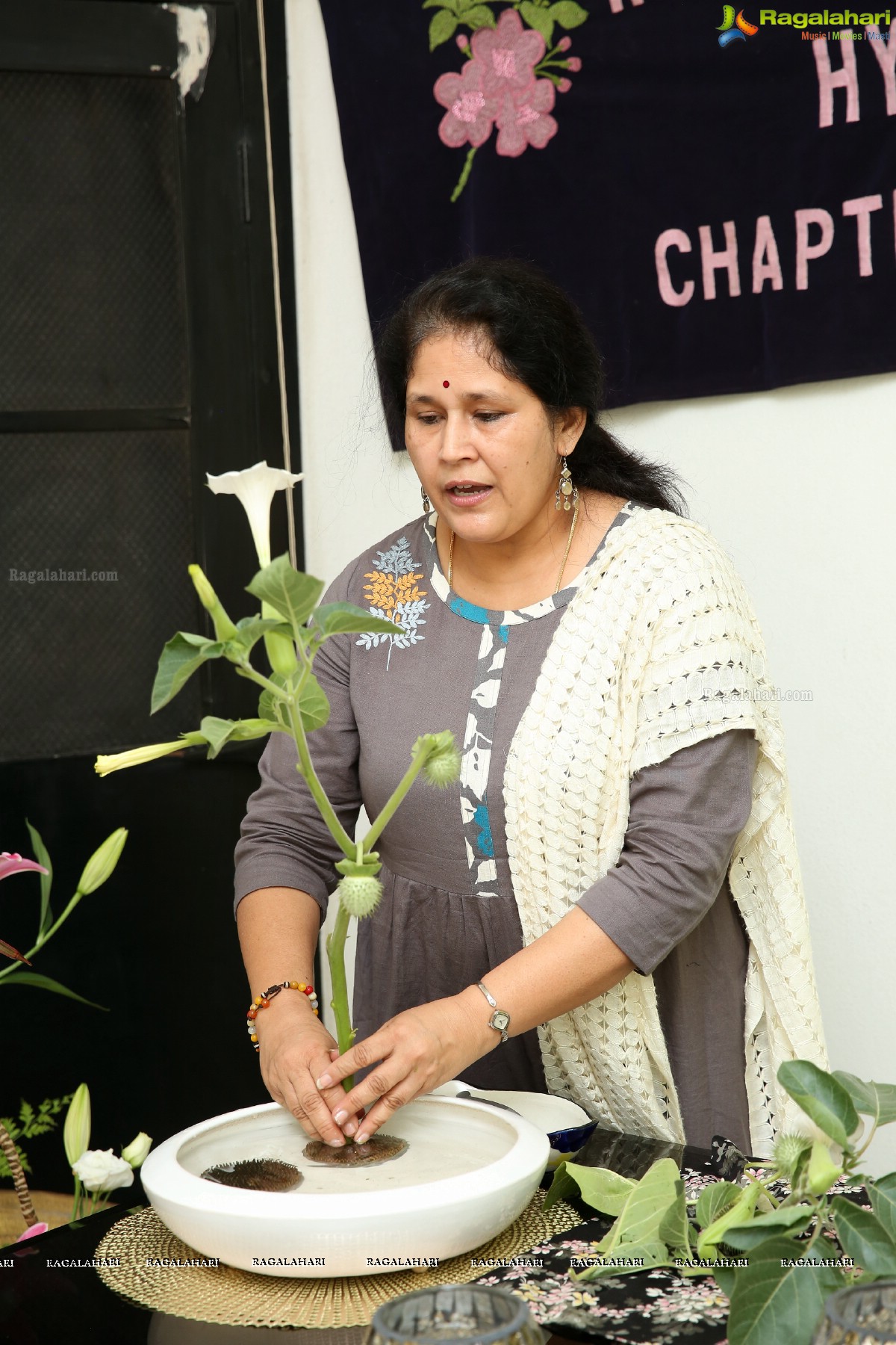 Ikebana Demonstration by the First Master Horen Sharda Reddy