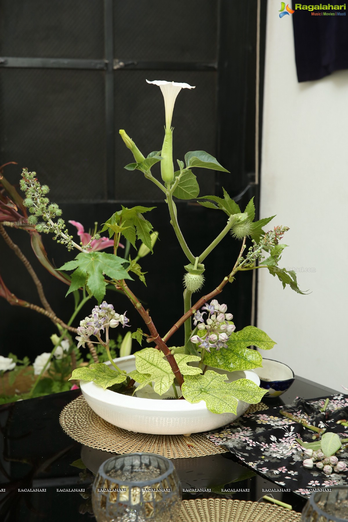 Ikebana Demonstration by the First Master Horen Sharda Reddy