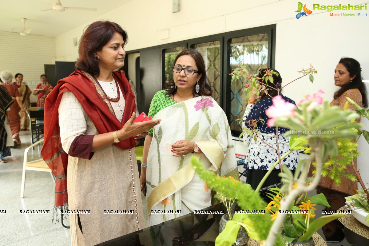 Ikebana Demonstration by the First Master Horen Sharda Reddy