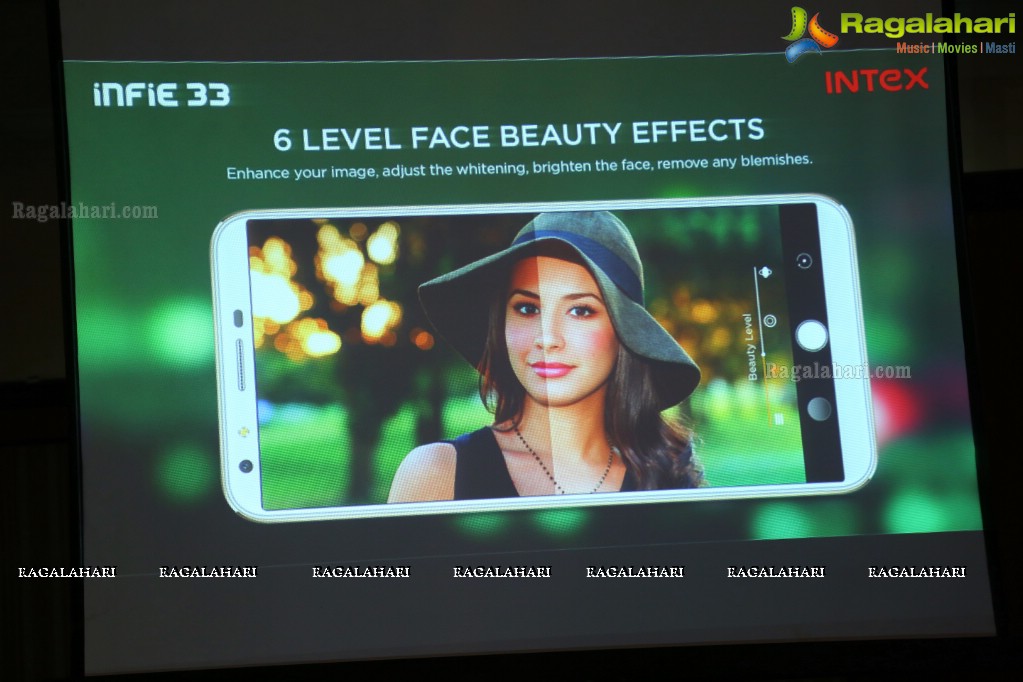 Intex Technologies New Full View Display Smartphone Range at Hotel Katriya, Hyderabad