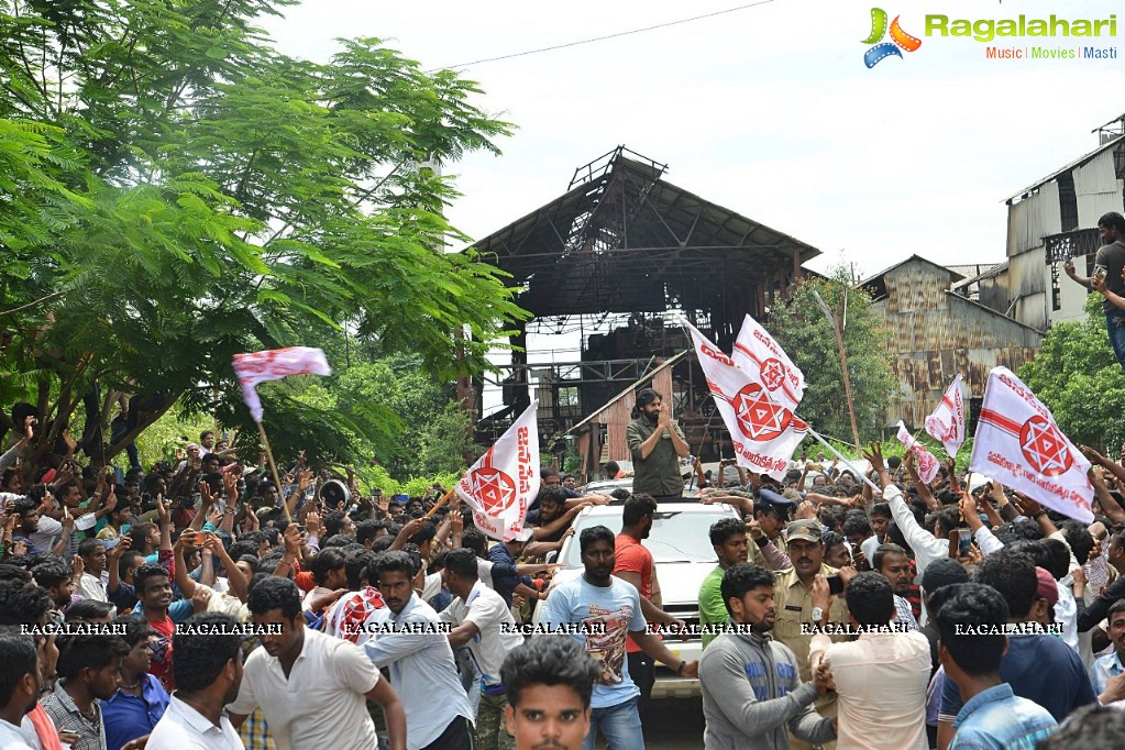 Pawan Kalyan Jana Sena Campaign in and around Vizag