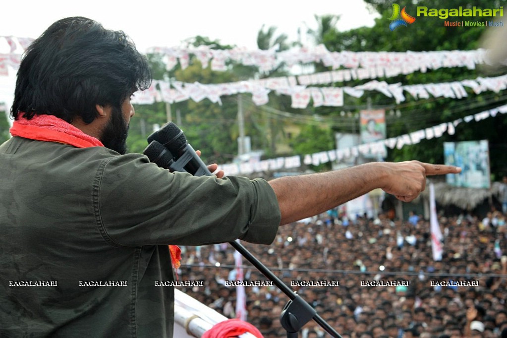 Pawan Kalyan Jana Sena Campaign in and around Vizag