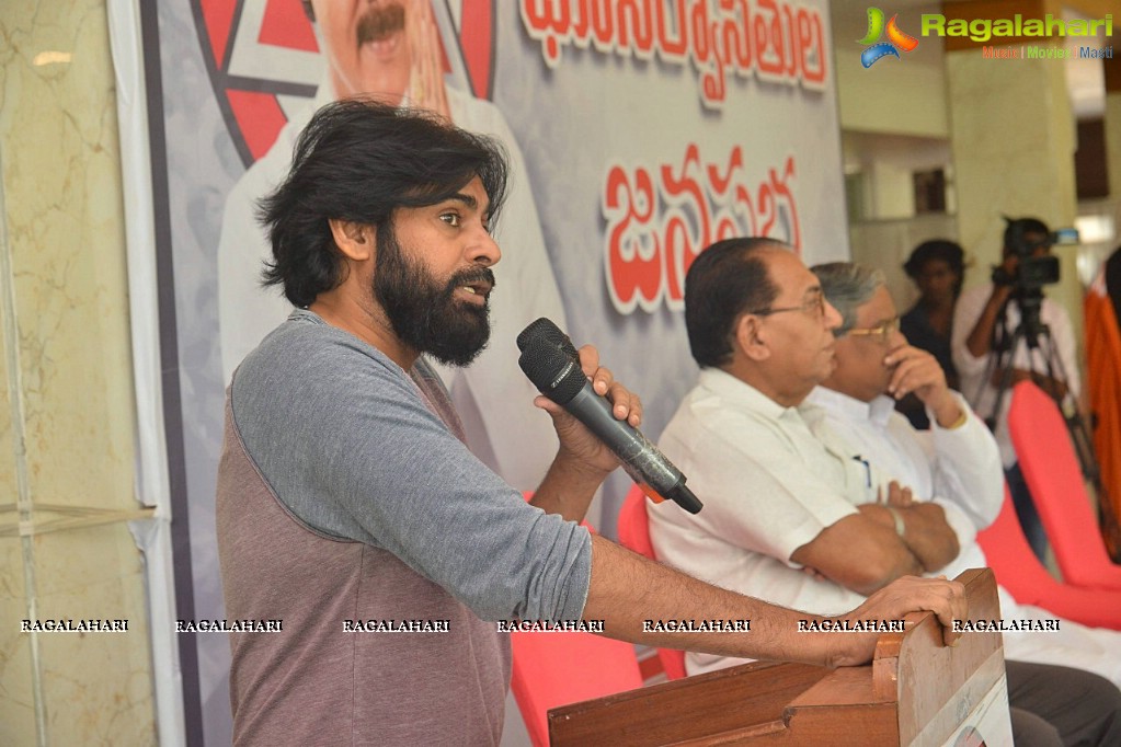 Pawan Kalyan Jana Sena Campaign in and around Vizag