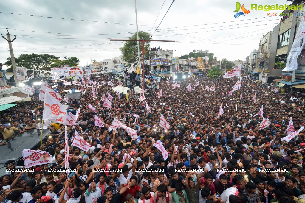 Pawan Kalyan Jana Sena Campaign in and around Vizag