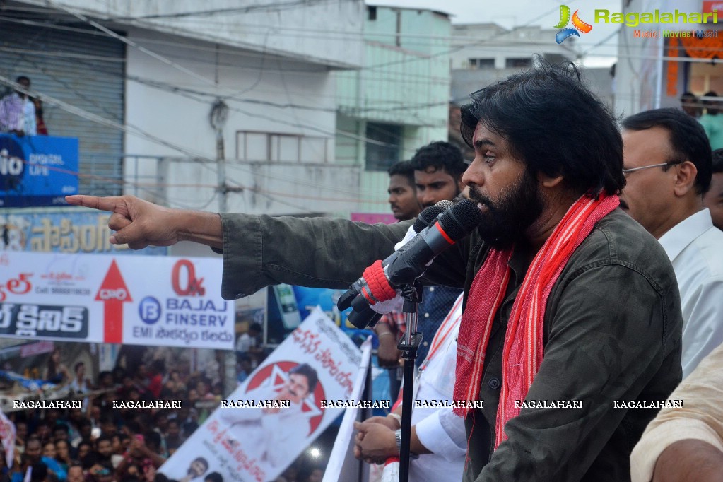 Pawan Kalyan Jana Sena Campaign in and around Vizag