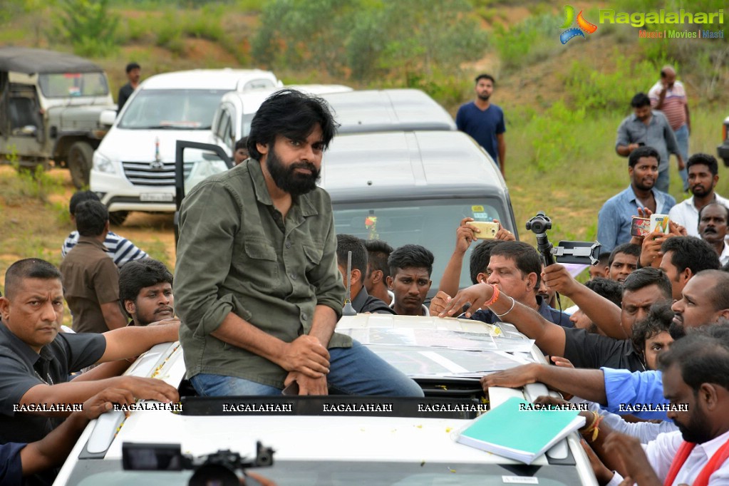 Pawan Kalyan Jana Sena Campaign in and around Vizag