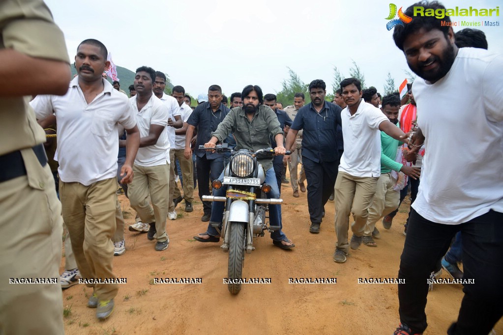 Pawan Kalyan Jana Sena Campaign in and around Vizag