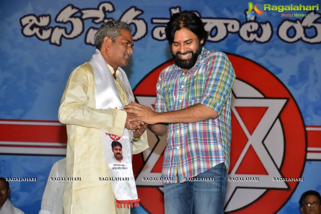 Pawan Kalyan Jana Sena Campaign in and around Vizag