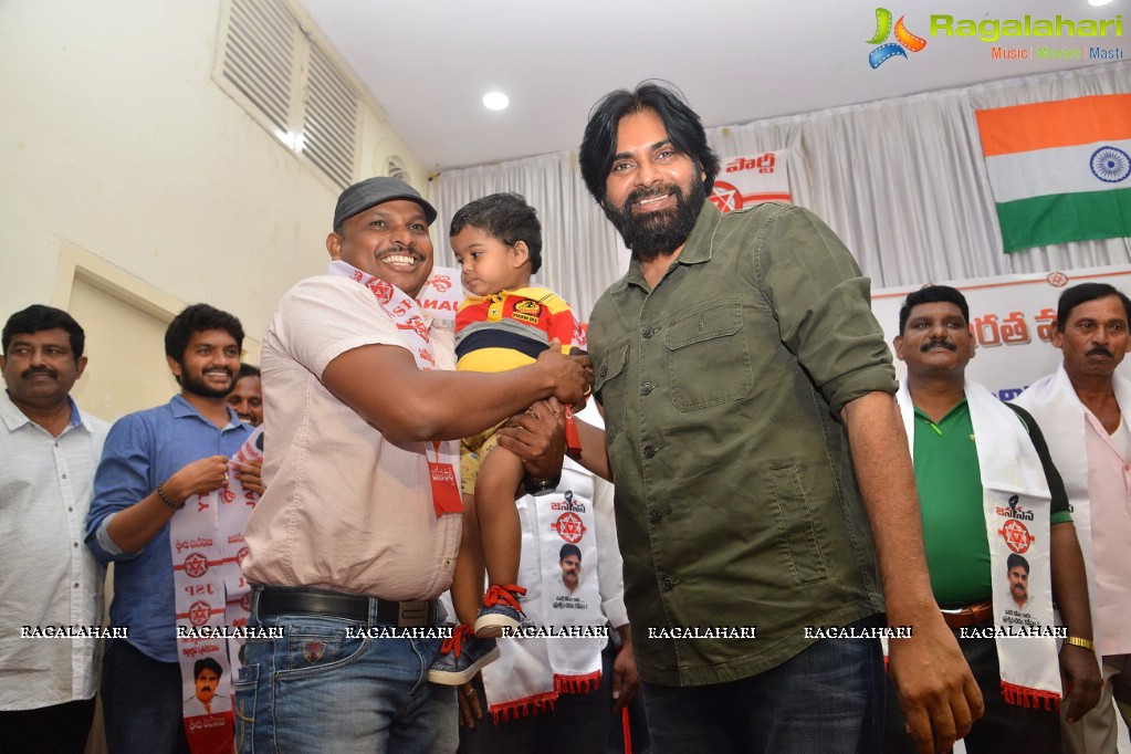 Pawan Kalyan Jana Sena Campaign in and around Vizag