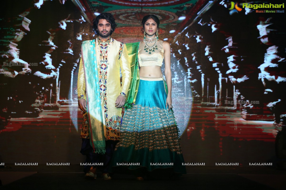 The Statement - Jewllery Exhibition Fashion Show at Taj Krishna