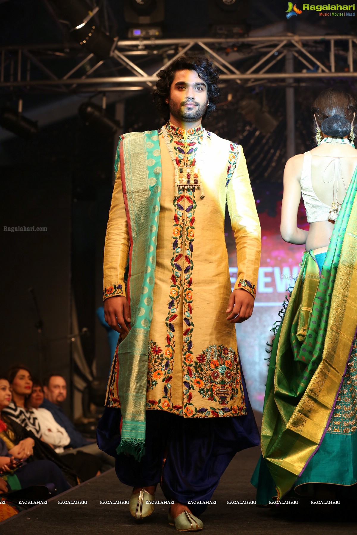 The Statement - Jewllery Exhibition Fashion Show at Taj Krishna