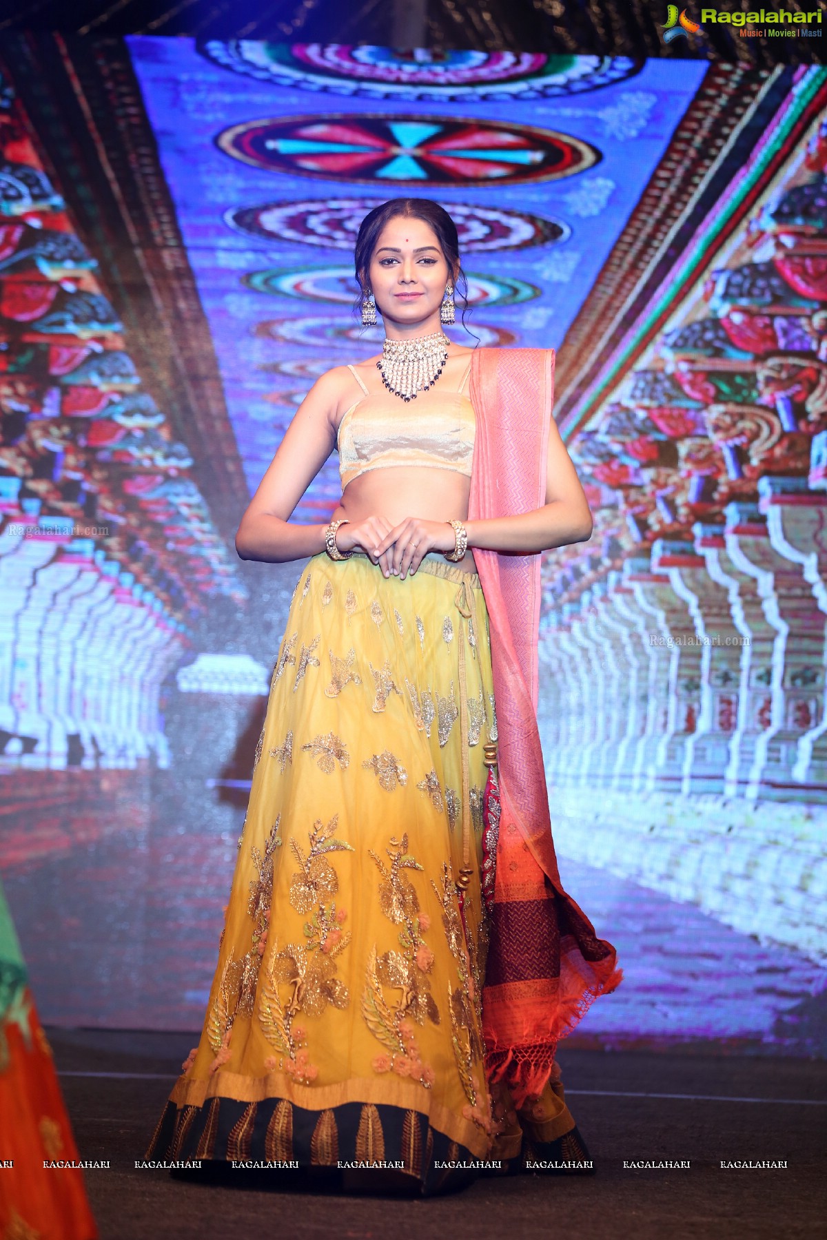 The Statement - Jewllery Exhibition Fashion Show at Taj Krishna