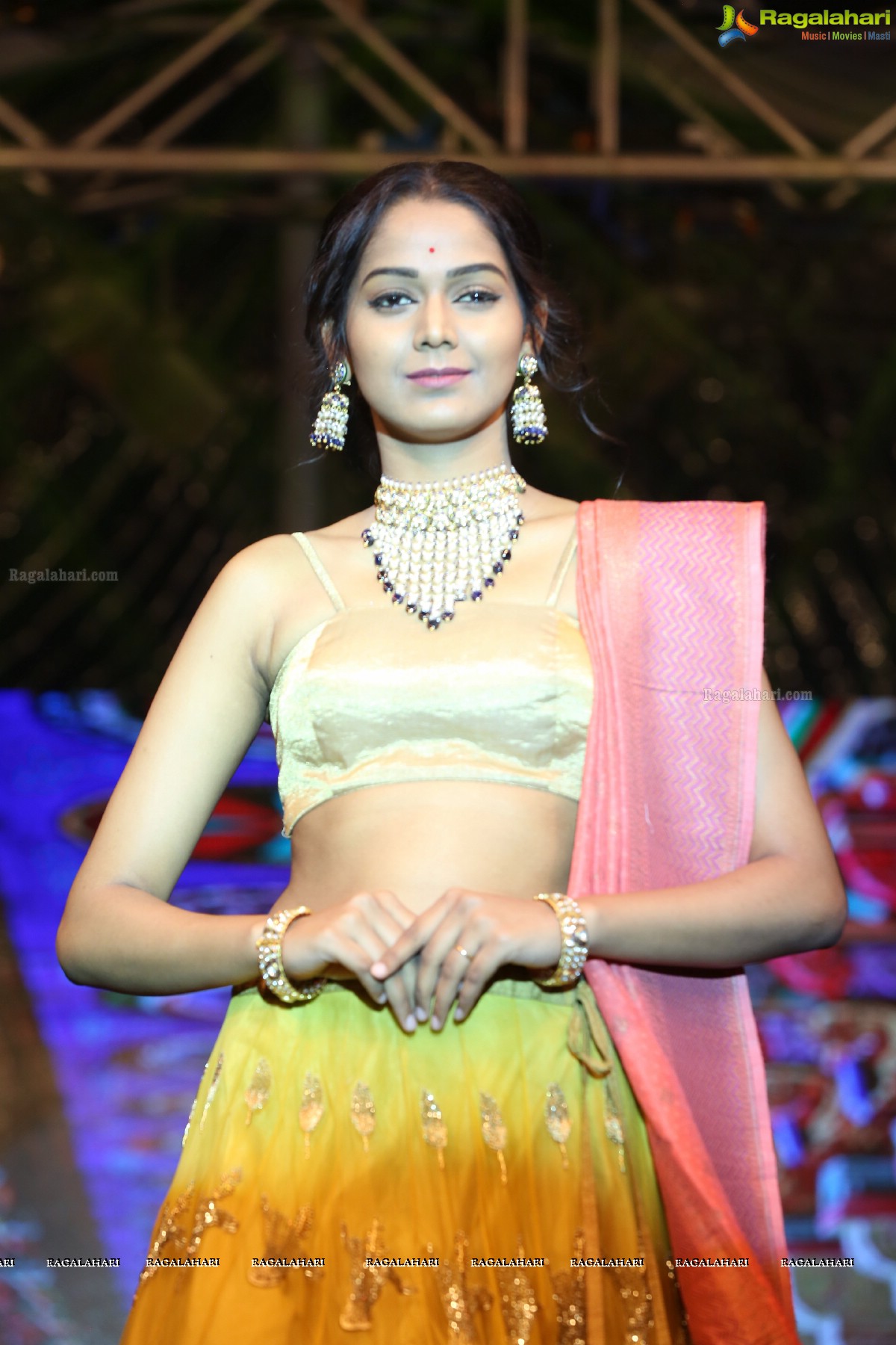 The Statement - Jewllery Exhibition Fashion Show at Taj Krishna