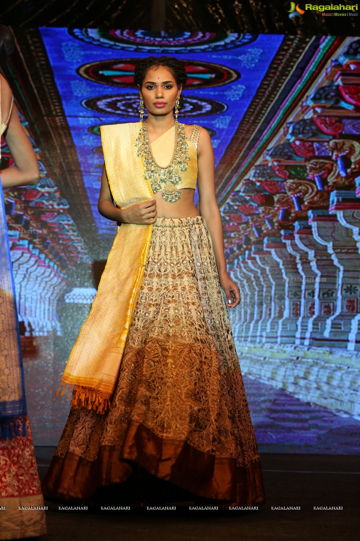 The Statement - Jewllery Exhibition Fashion Show at Taj Krishna