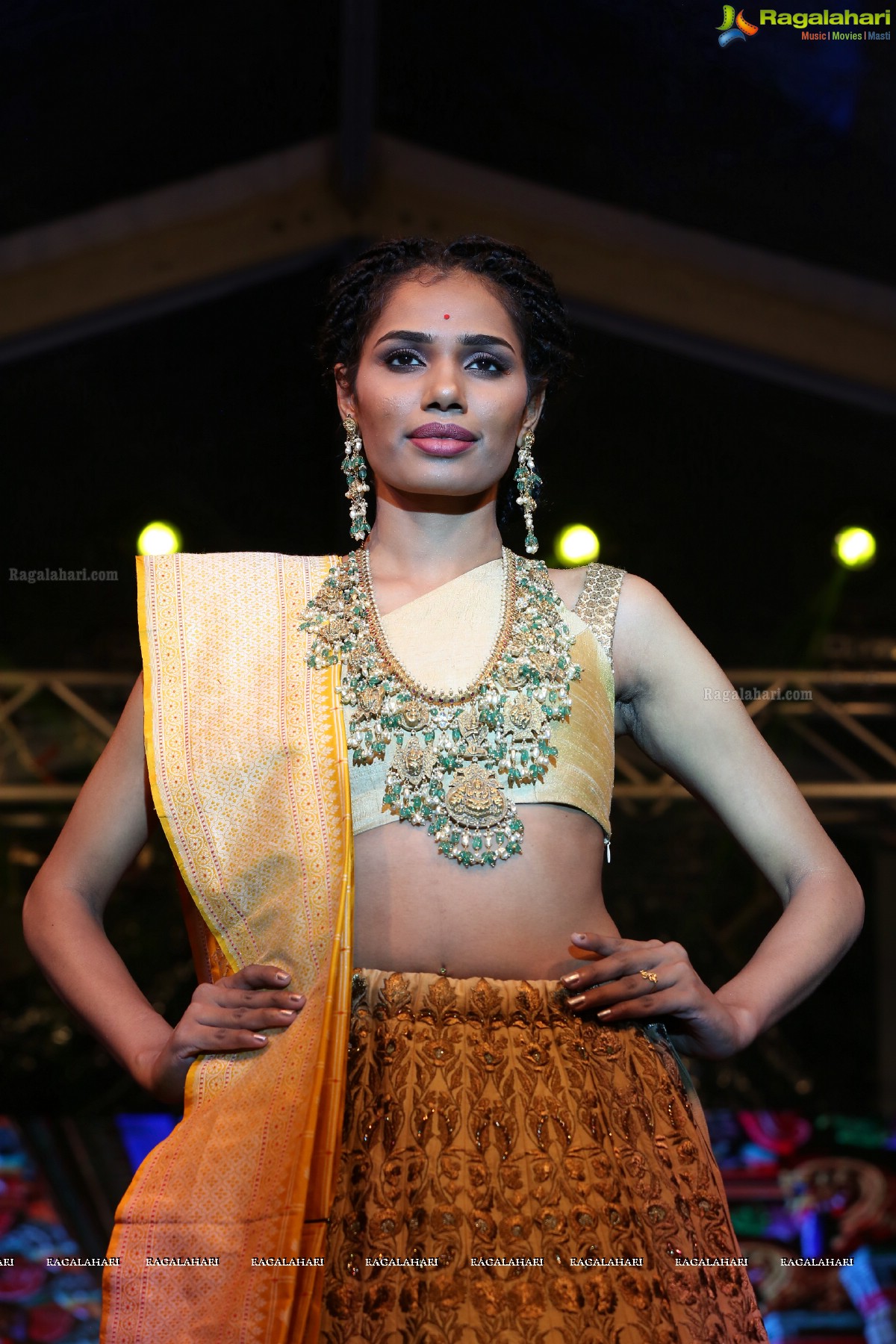 The Statement - Jewllery Exhibition Fashion Show at Taj Krishna