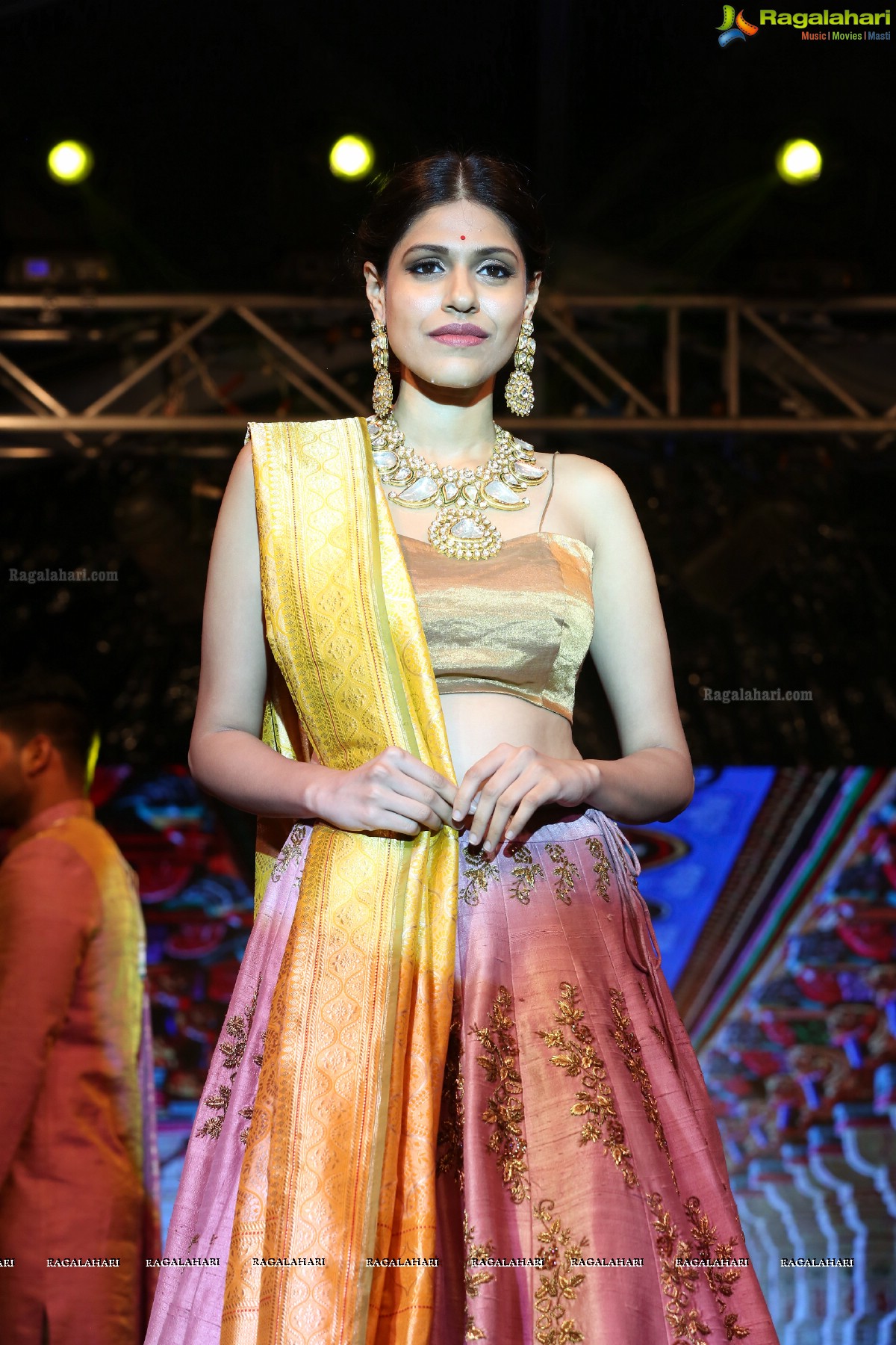 The Statement - Jewllery Exhibition Fashion Show at Taj Krishna