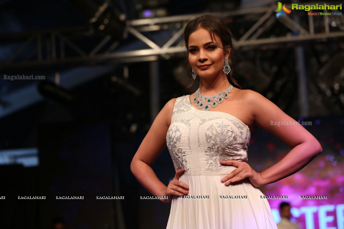 The Statement - Jewllery Exhibition Fashion Show at Taj Krishna