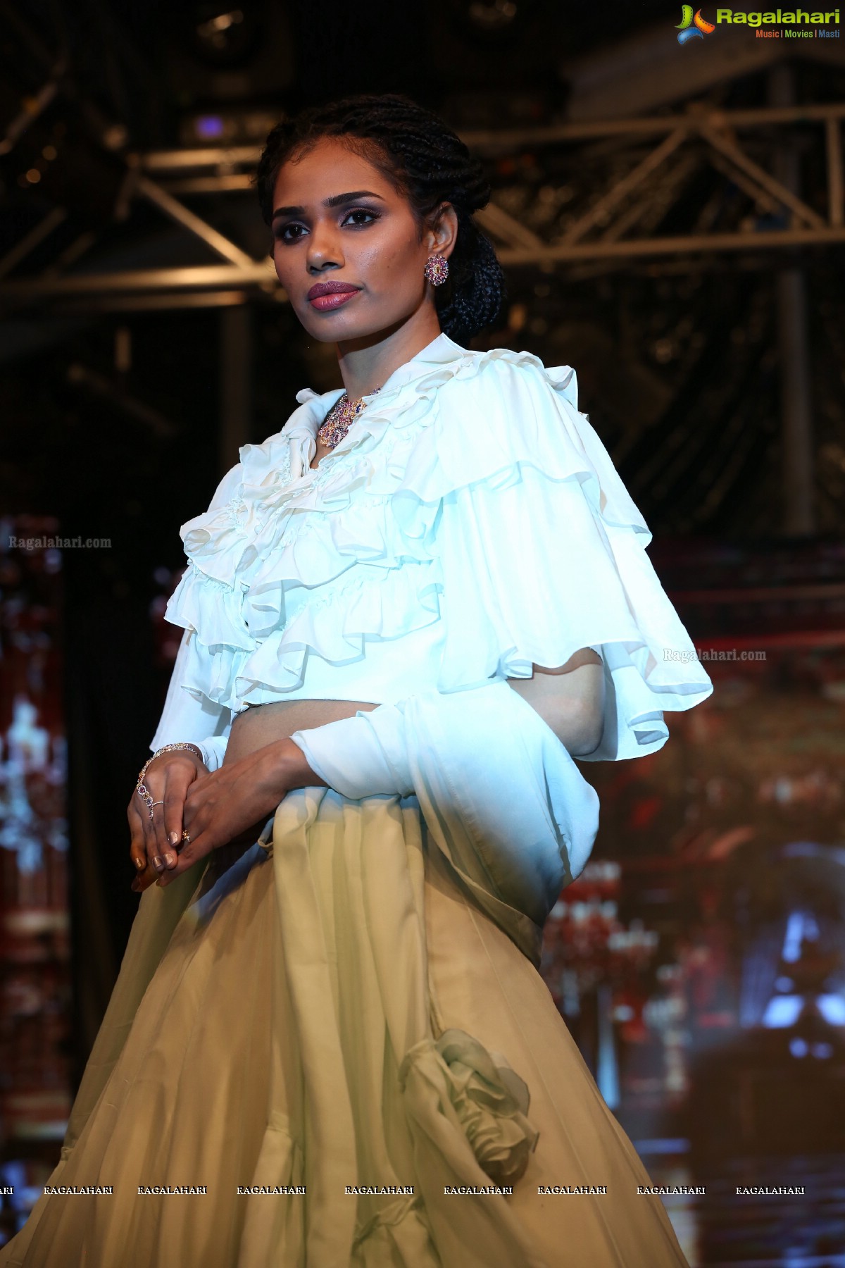 The Statement - Jewllery Exhibition Fashion Show at Taj Krishna