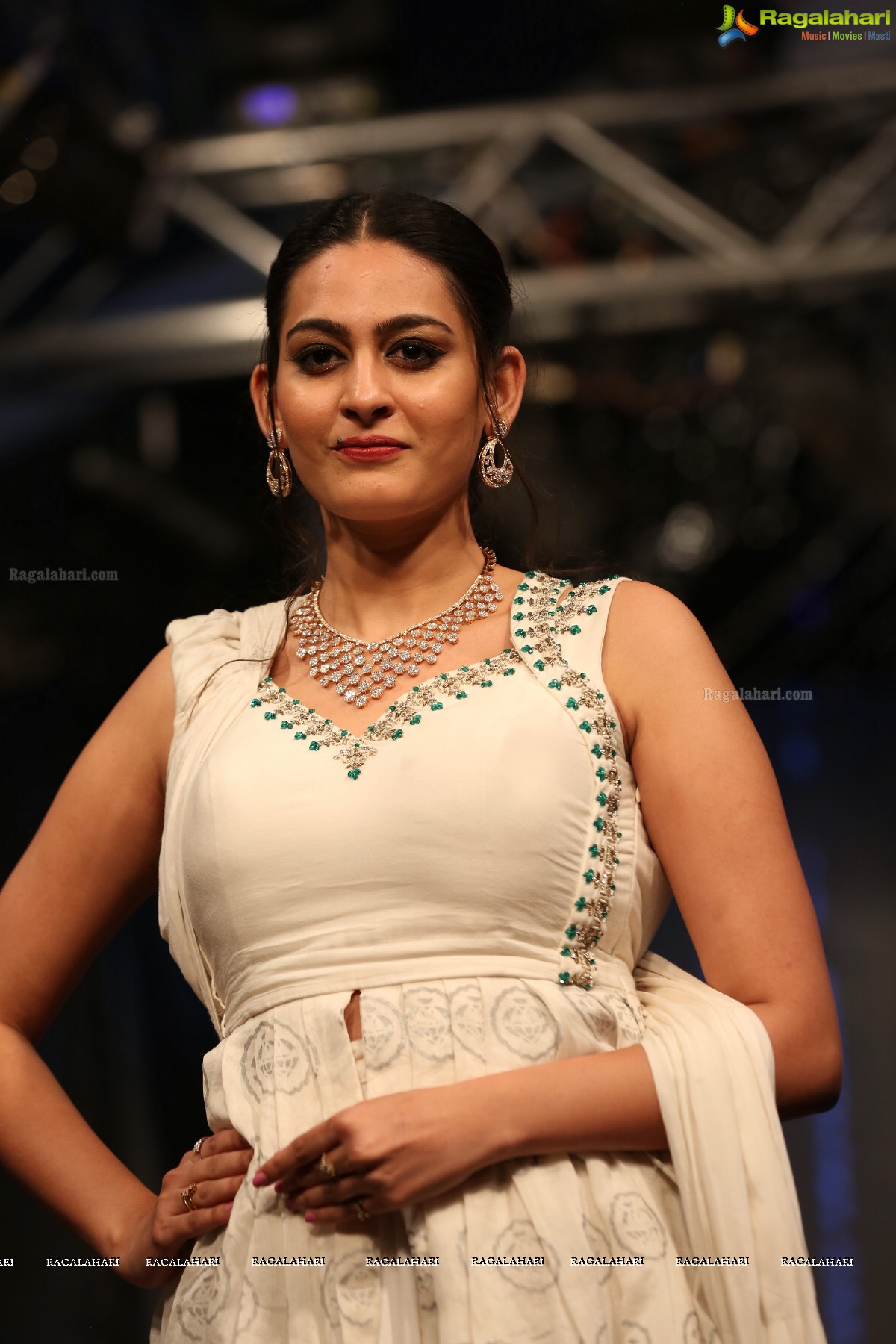 The Statement - Jewllery Exhibition Fashion Show at Taj Krishna