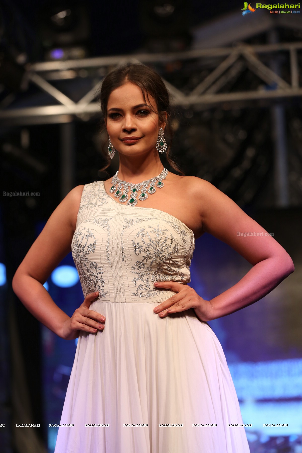 The Statement - Jewllery Exhibition Fashion Show at Taj Krishna