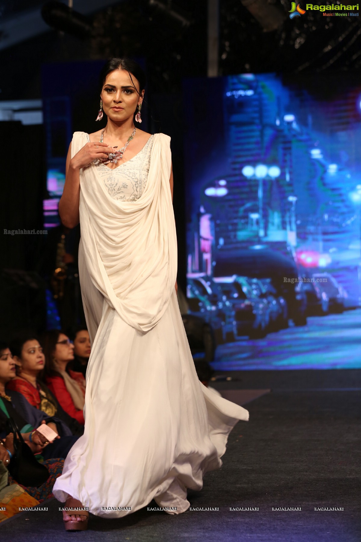 The Statement - Jewllery Exhibition Fashion Show at Taj Krishna