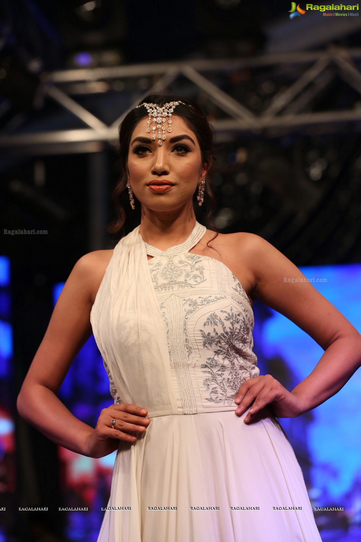 The Statement - Jewllery Exhibition Fashion Show at Taj Krishna