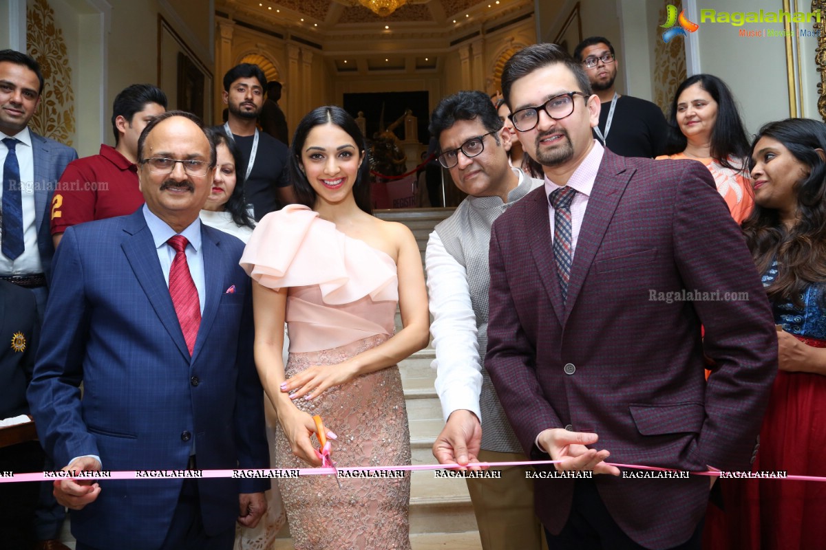 Kiara Advani inaugurates The Statement - Biggest Jewellery Exhibition at Taj Krishna, Banjara Hills