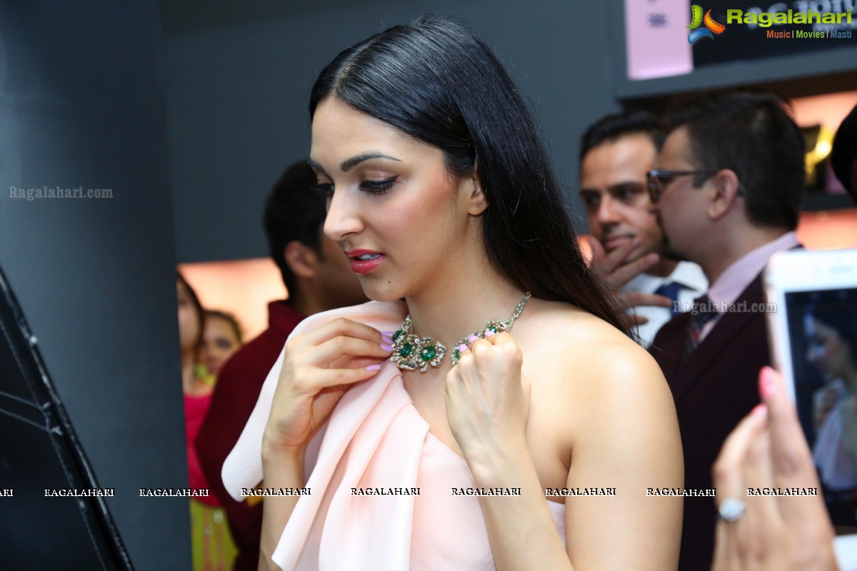 Kiara Advani inaugurates The Statement - Biggest Jewellery Exhibition at Taj Krishna, Banjara Hills