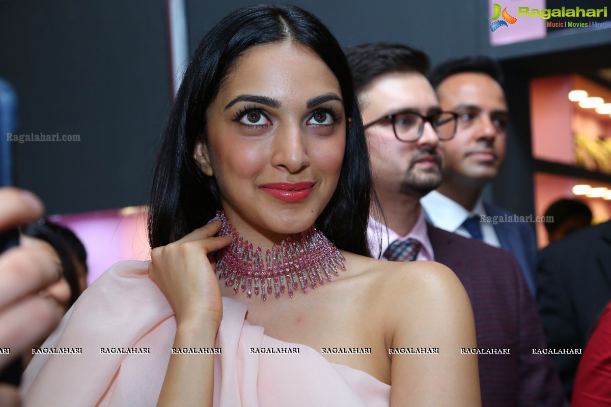 Kiara Advani inaugurates The Statement - Biggest Jewellery Exhibition at Taj Krishna, Banjara Hills