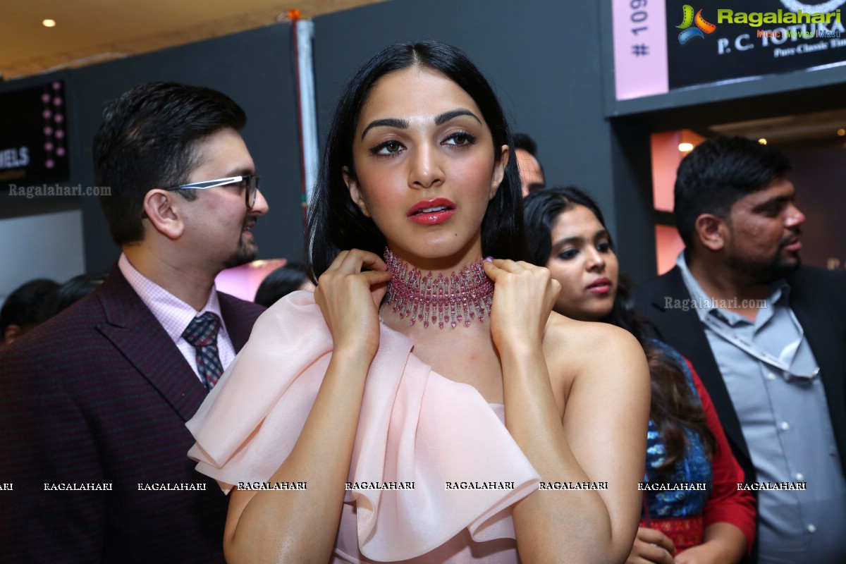 Kiara Advani inaugurates The Statement - Biggest Jewellery Exhibition at Taj Krishna, Banjara Hills