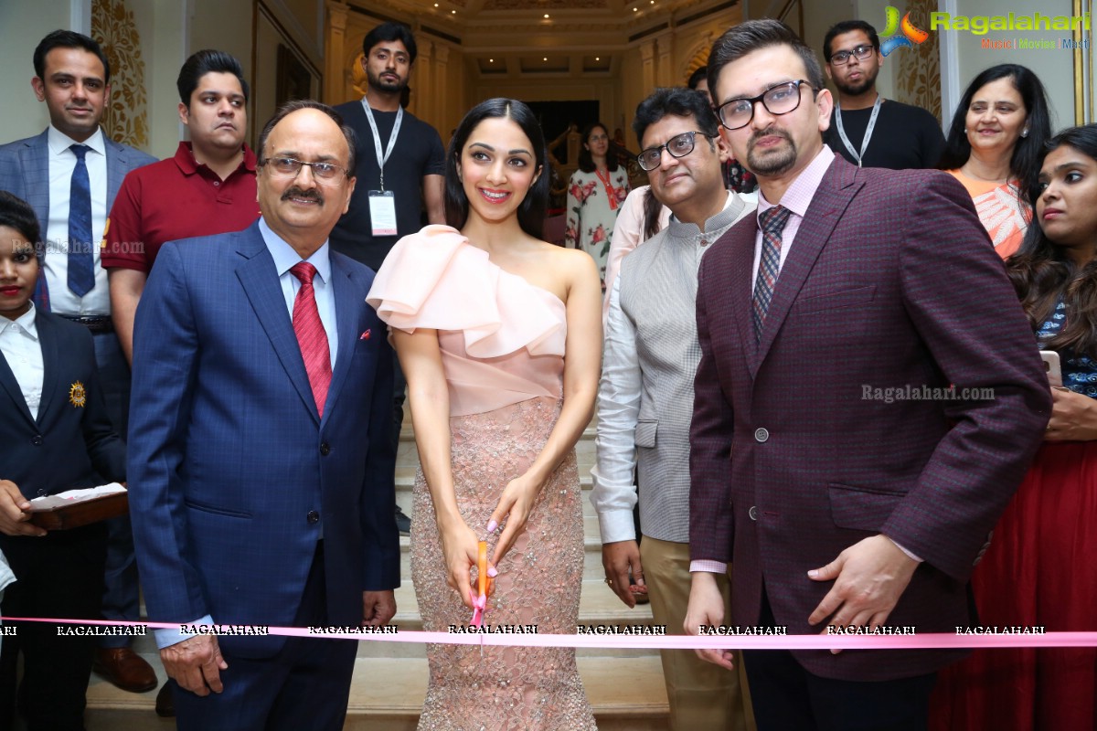 Kiara Advani inaugurates The Statement - Biggest Jewellery Exhibition at Taj Krishna, Banjara Hills