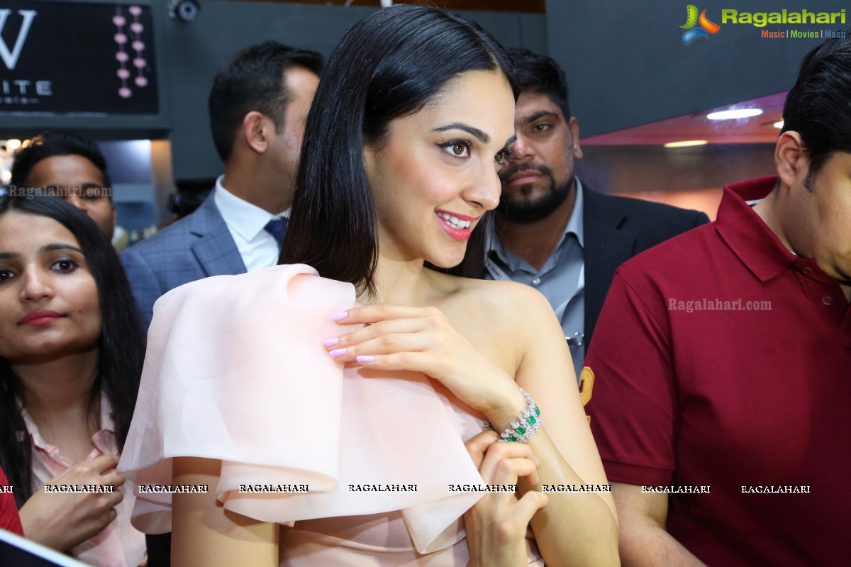 Kiara Advani inaugurates The Statement - Biggest Jewellery Exhibition at Taj Krishna, Banjara Hills