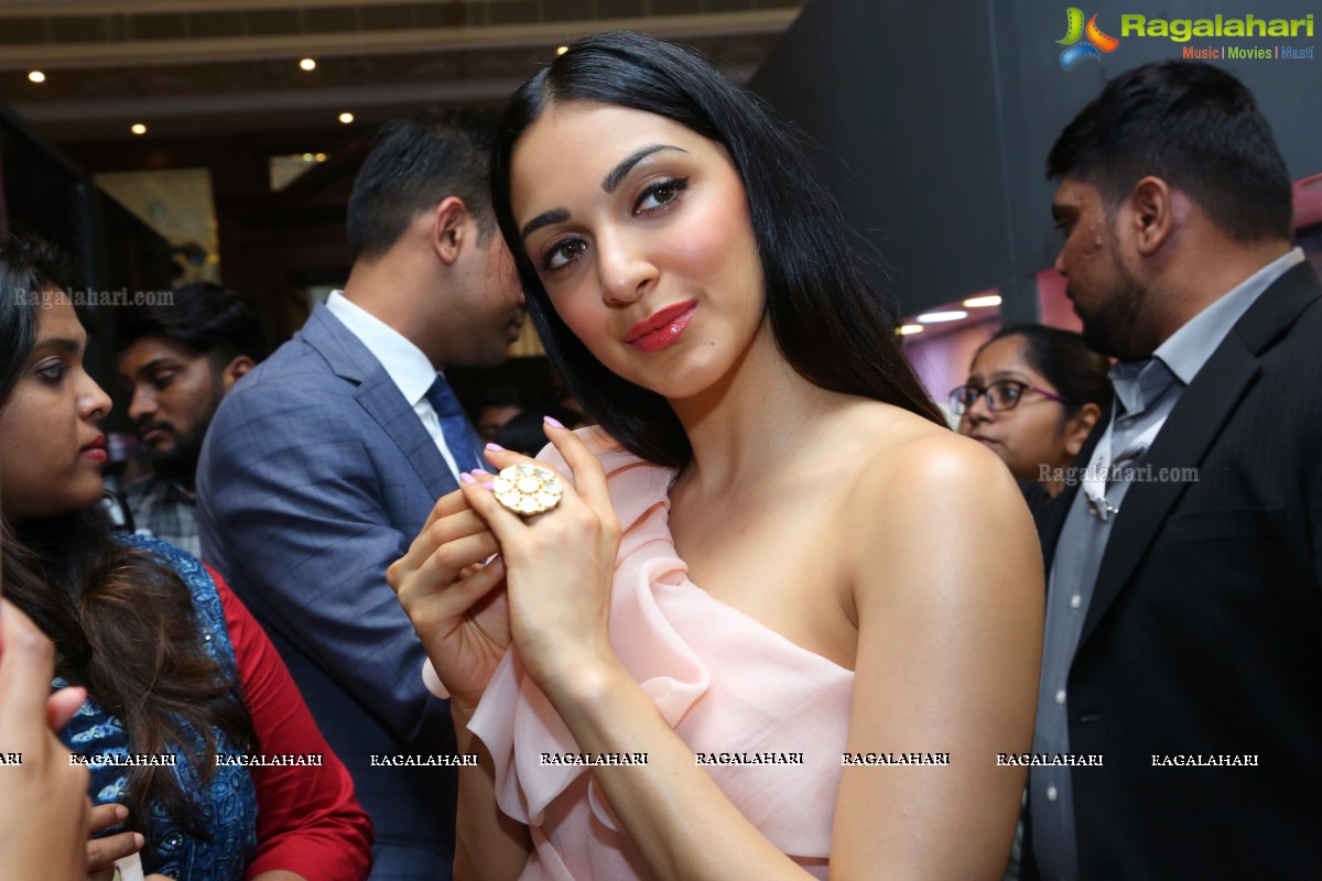 Kiara Advani inaugurates The Statement - Biggest Jewellery Exhibition at Taj Krishna, Banjara Hills