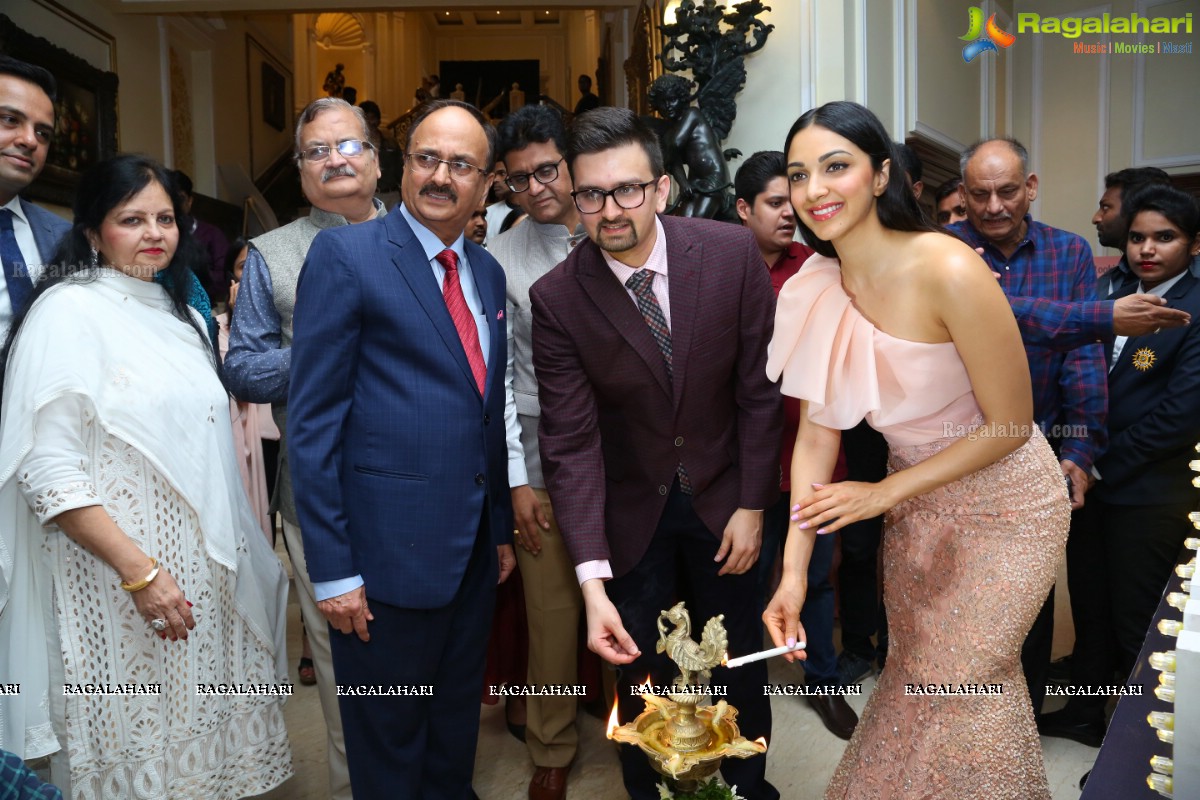 Kiara Advani inaugurates The Statement - Biggest Jewellery Exhibition at Taj Krishna, Banjara Hills