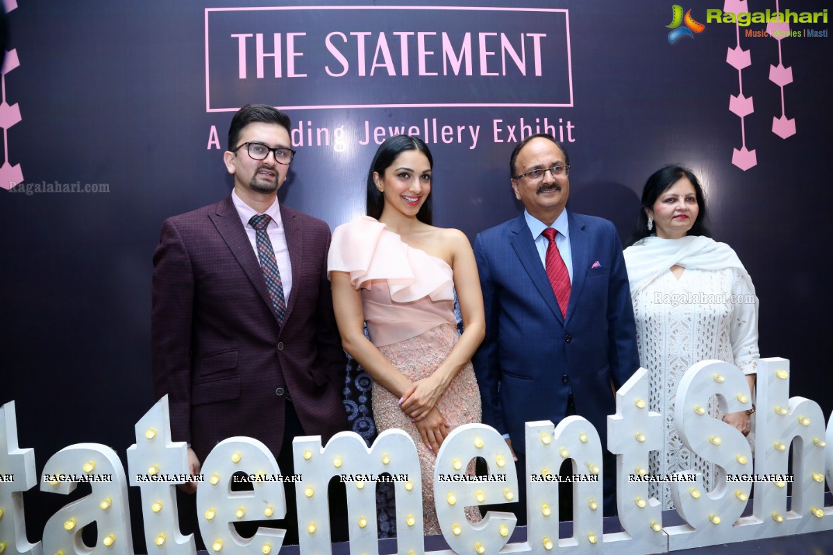 Kiara Advani inaugurates The Statement - Biggest Jewellery Exhibition at Taj Krishna, Banjara Hills