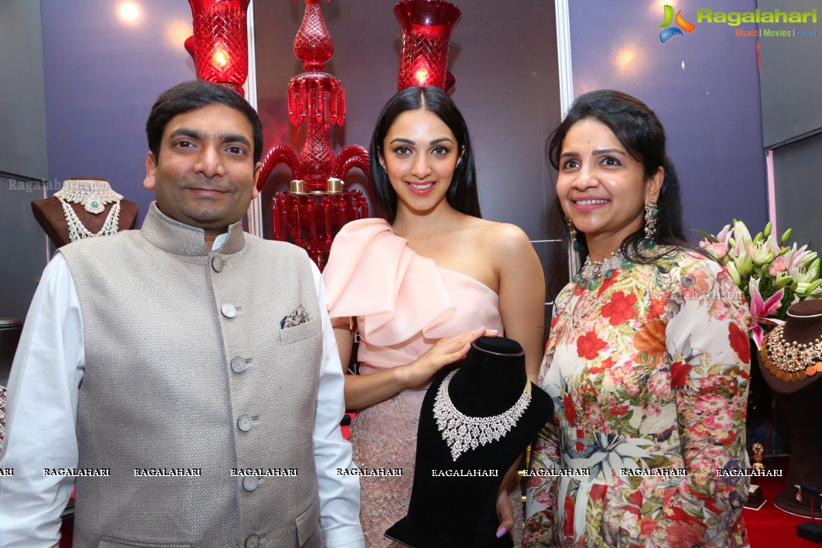 Kiara Advani inaugurates The Statement - Biggest Jewellery Exhibition at Taj Krishna, Banjara Hills