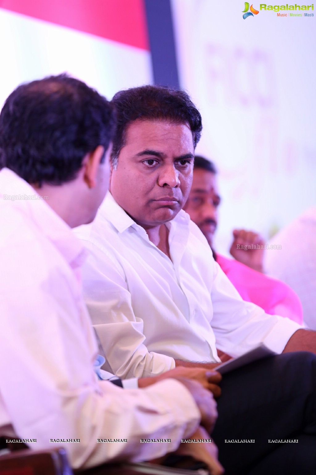 KT Rama Rao launches FLO TSIIC Industrial Park and handed over land allotment letters to 18 FLO Women Entrepreneurs