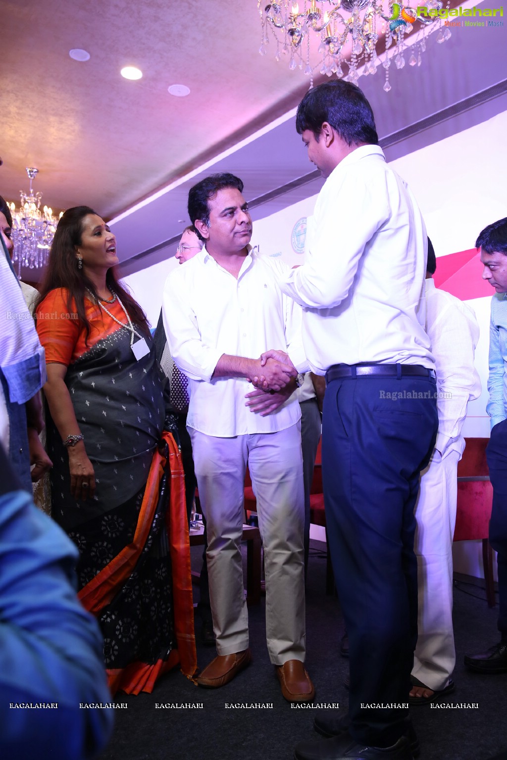 KT Rama Rao launches FLO TSIIC Industrial Park and handed over land allotment letters to 18 FLO Women Entrepreneurs