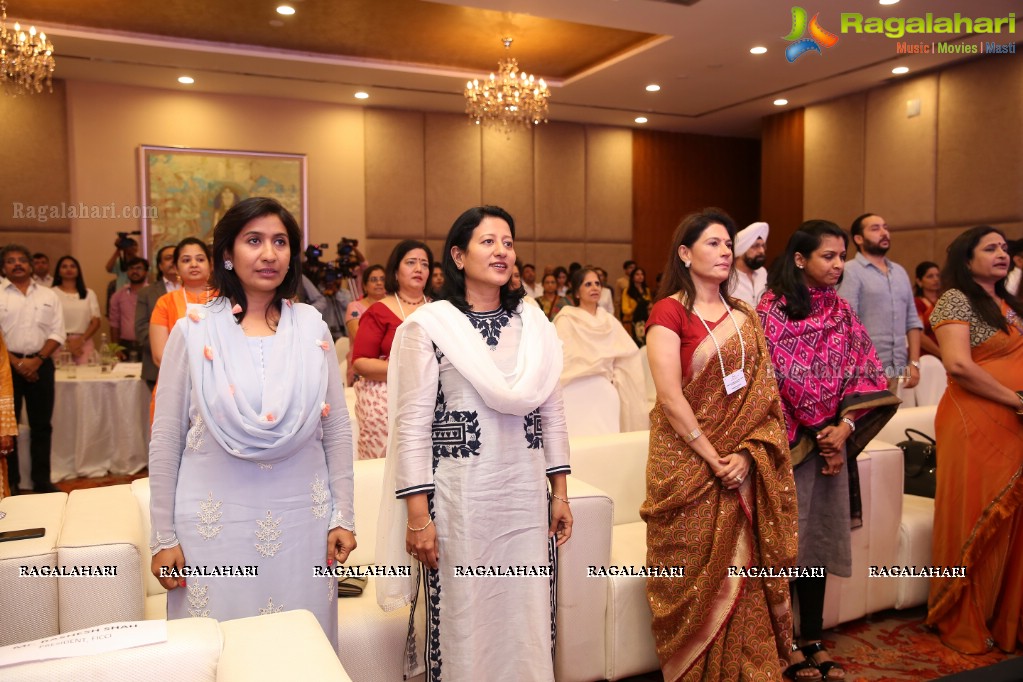 KT Rama Rao launches FLO TSIIC Industrial Park and handed over land allotment letters to 18 FLO Women Entrepreneurs