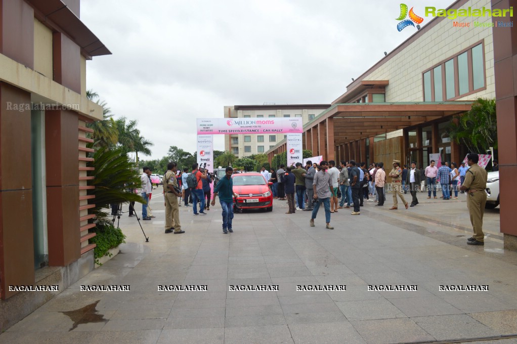 Move Mom Move TDS (Time, Distance & Speed) Car Rally at Novotel Hyderabad Airport, Shamshabad