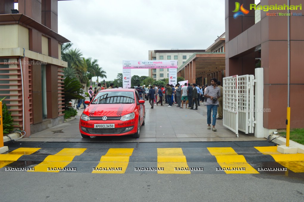 Move Mom Move TDS (Time, Distance & Speed) Car Rally at Novotel Hyderabad Airport, Shamshabad