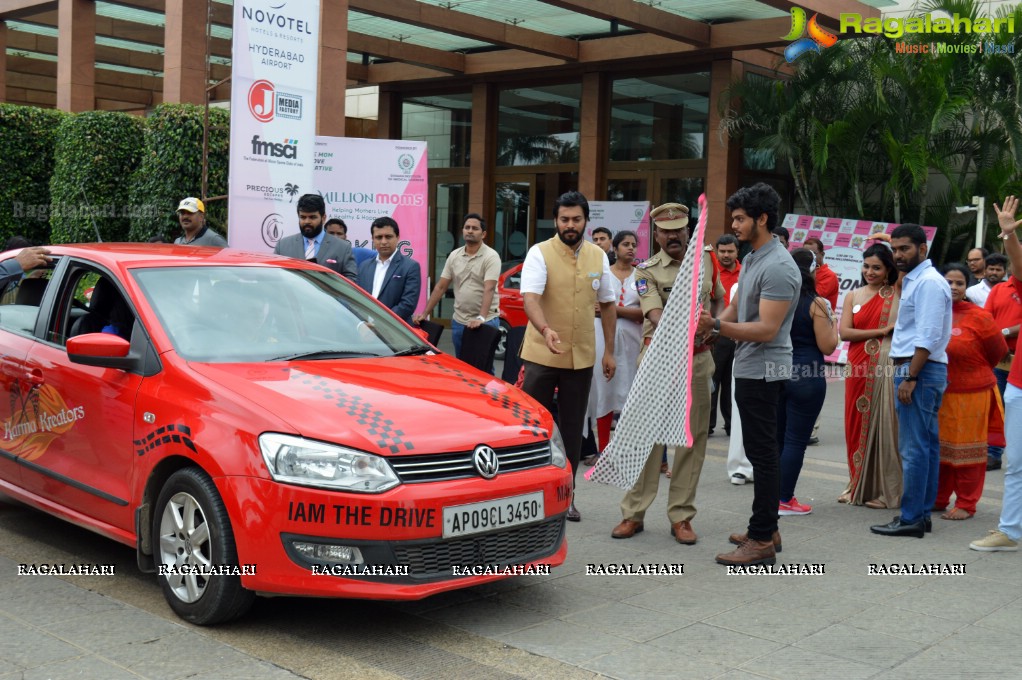 Move Mom Move TDS (Time, Distance & Speed) Car Rally at Novotel Hyderabad Airport, Shamshabad