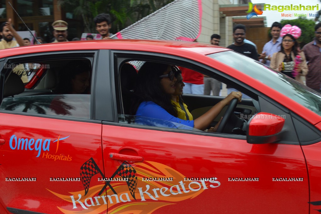 Move Mom Move TDS (Time, Distance & Speed) Car Rally at Novotel Hyderabad Airport, Shamshabad