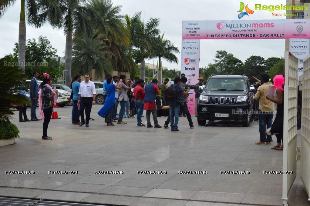 Move Mom Move TDS (Time, Distance & Speed) Car Rally at Novotel Hyderabad Airport, Shamshabad