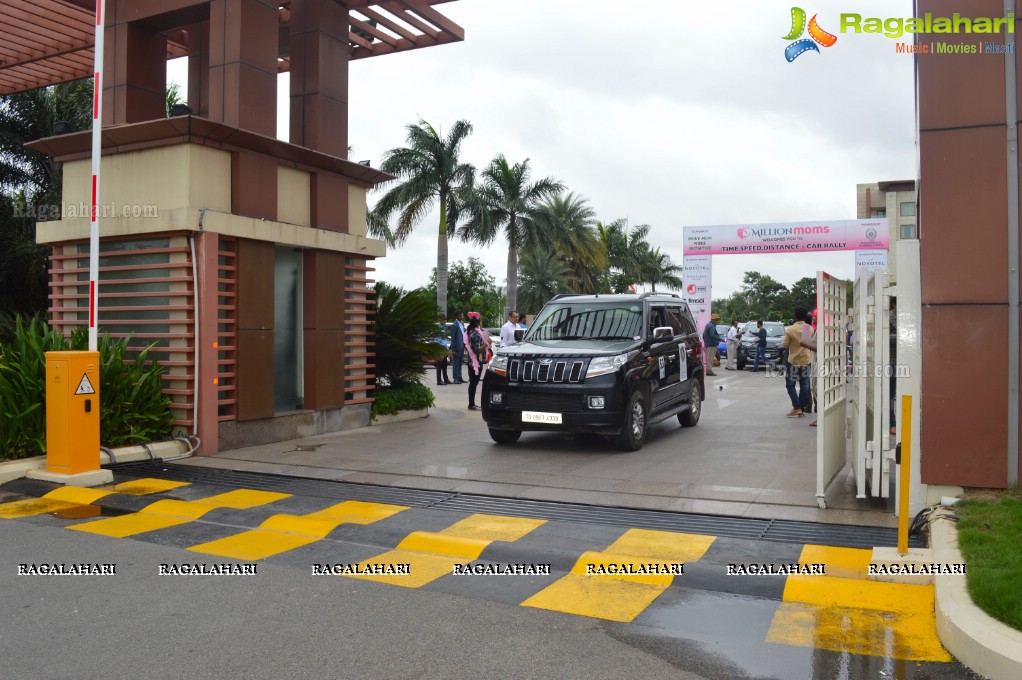 Move Mom Move TDS (Time, Distance & Speed) Car Rally at Novotel Hyderabad Airport, Shamshabad