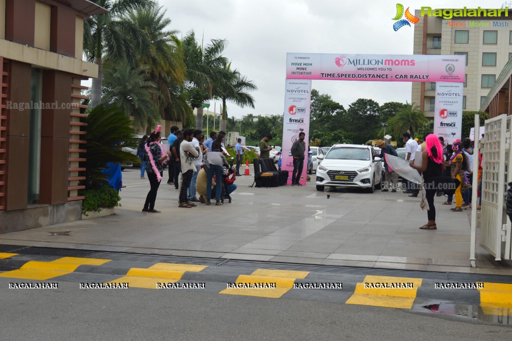 Move Mom Move TDS (Time, Distance & Speed) Car Rally at Novotel Hyderabad Airport, Shamshabad