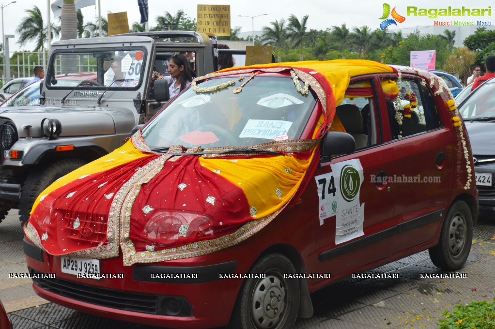 Move Mom Move TDS (Time, Distance & Speed) Car Rally at Novotel Hyderabad Airport, Shamshabad