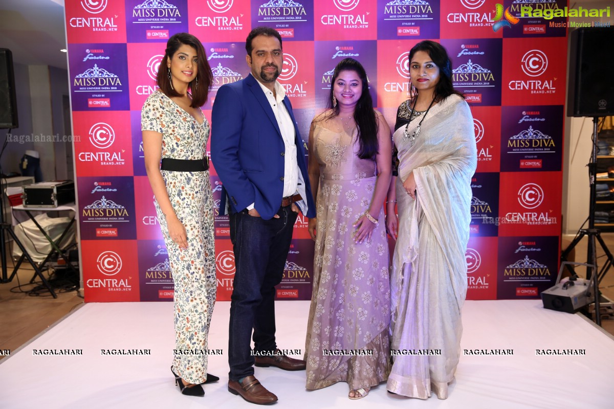 Miss Diva Miss Universe India 2018 Auditions at Mana Central, Punjagutta