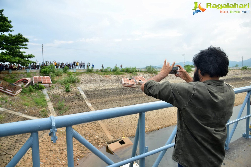 Pawan Kalyan at Tatipudi Reservoir